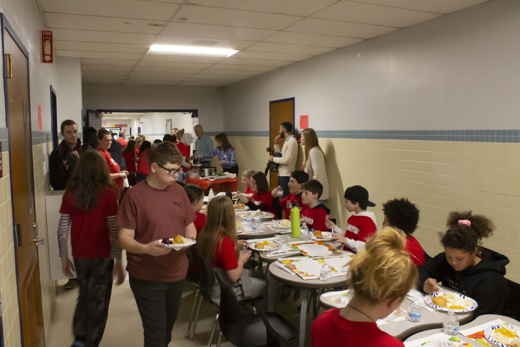 West Middle School Thanksgiving Dinner