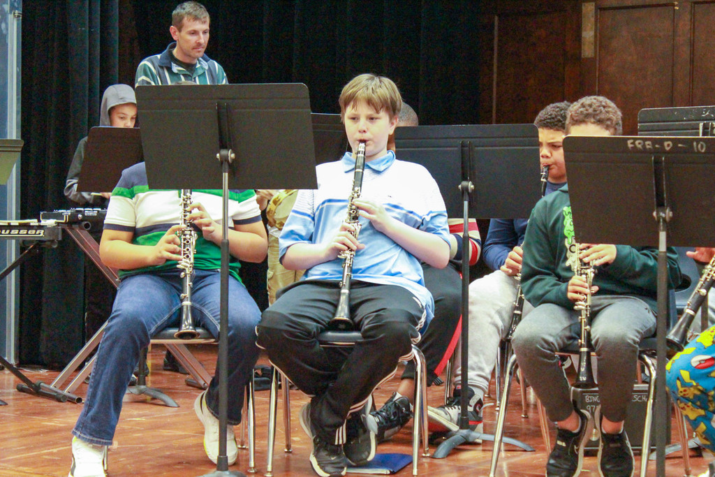 NYSSMA Majors Band practice