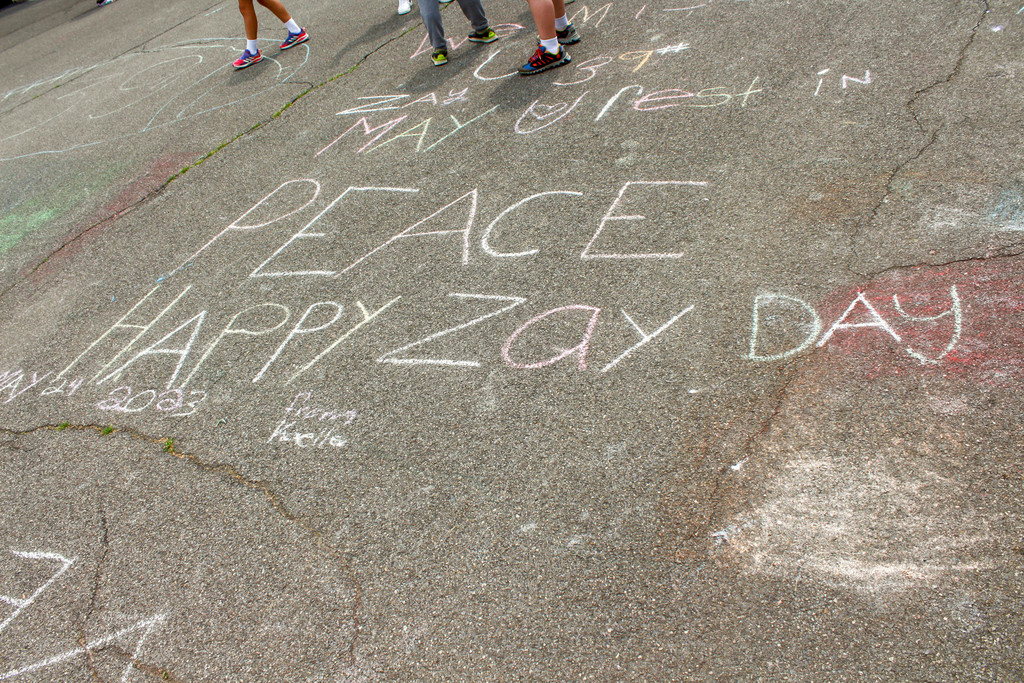 Zay Day at Roosevelt elementary