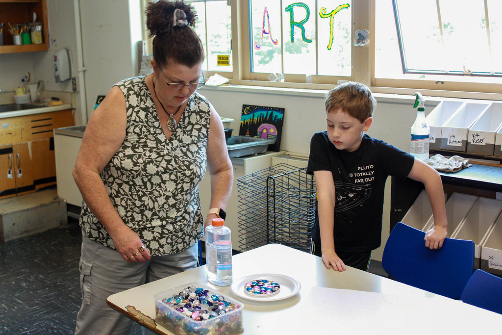 Painting Club at Franklin Elementary